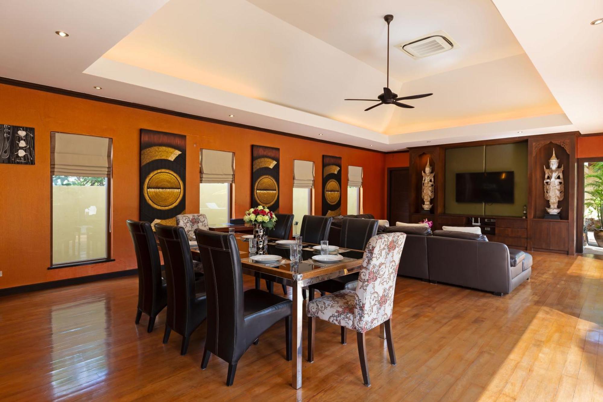 Extraordinary Courtyard 6Br Pool Villa Sri Suri, Naiharn Rawai 外观 照片