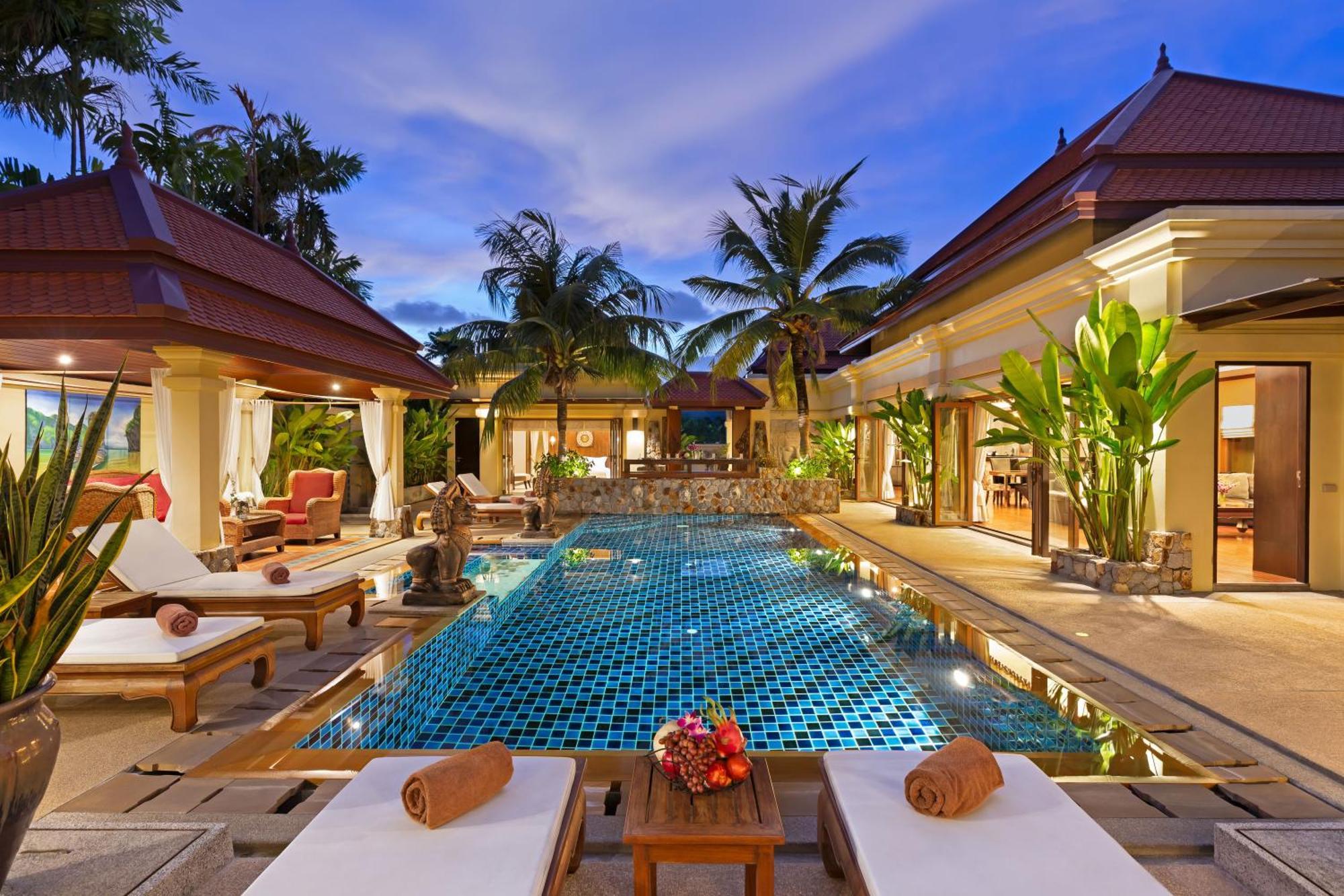 Extraordinary Courtyard 6Br Pool Villa Sri Suri, Naiharn Rawai 外观 照片